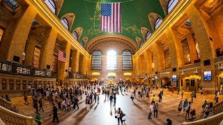 Walking Tour of Grand Central Terminal — New York City 【4K】🇺🇸 [upl. by Marmaduke729]