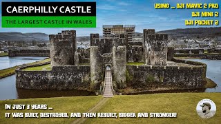 Caerphilly Castle  The Largest in Wales 2nd in Britain [upl. by Ydnat161]