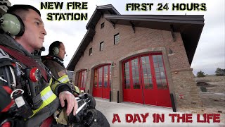 First 24 Hours in a New Fire Station  A Day in the Life [upl. by Saba148]