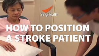 How To Position A Stroke Patient [upl. by Pronty]