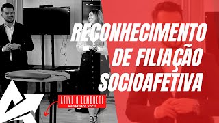 DIREITO DE FAMÍLIA Reconhecimento de filiação socioafetiva [upl. by Keverian452]