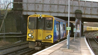 Half an Hour at 216  Birkenhead North Station 1022017  Class 507 508 terminus [upl. by Bernhard387]