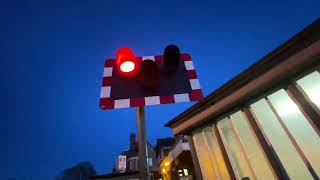 Birkdale Level Crossing Merseyside [upl. by Akcirred]