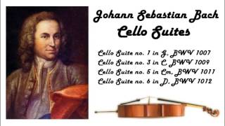 Johann Sebastian Bach  Cello suites in 432 Hz great for reading or studying [upl. by Clara]