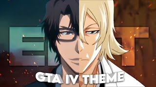 Aizen x Urahara  GTA IV Theme Edit [upl. by Silver907]